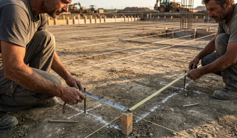 Come mettere in squadro perfetto pareti, recinzioni e pavimenti