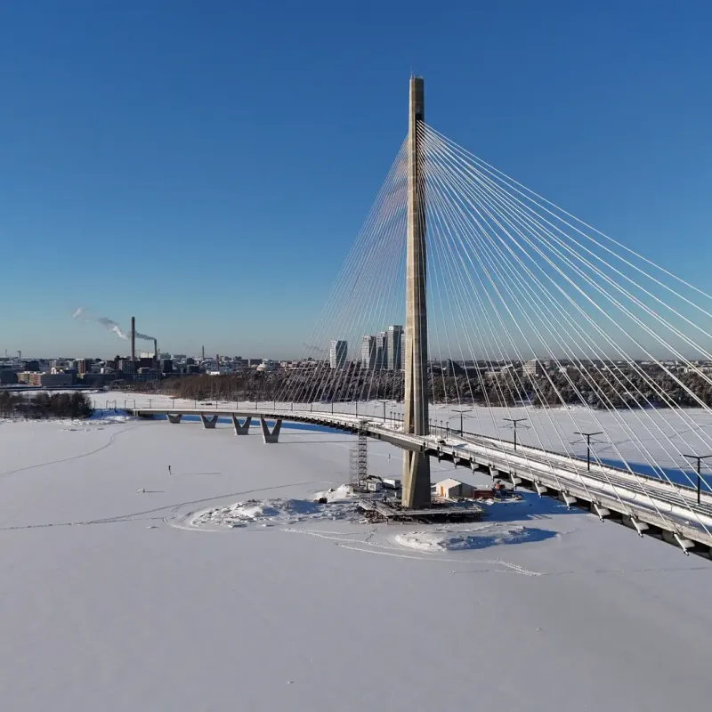 Kruunuvuorensilta: un ponte a dare il nuovo volto a Helsinki