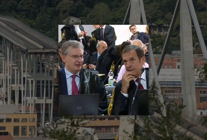 Ponte Morandi: il mistero dei 40 metri di reperti scomparsi